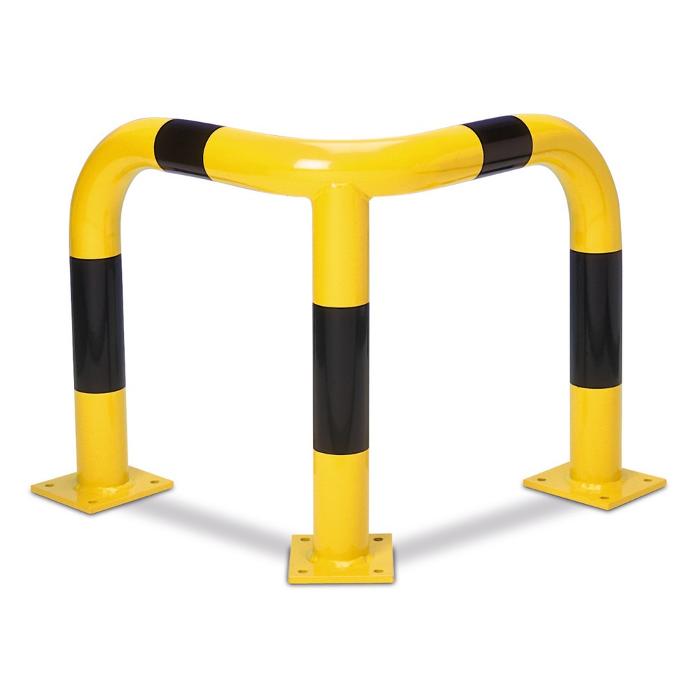 Imagen del producto: Estribo de protección de esquinas, aplicación interior, recubierto de plástico, altura 600 mm