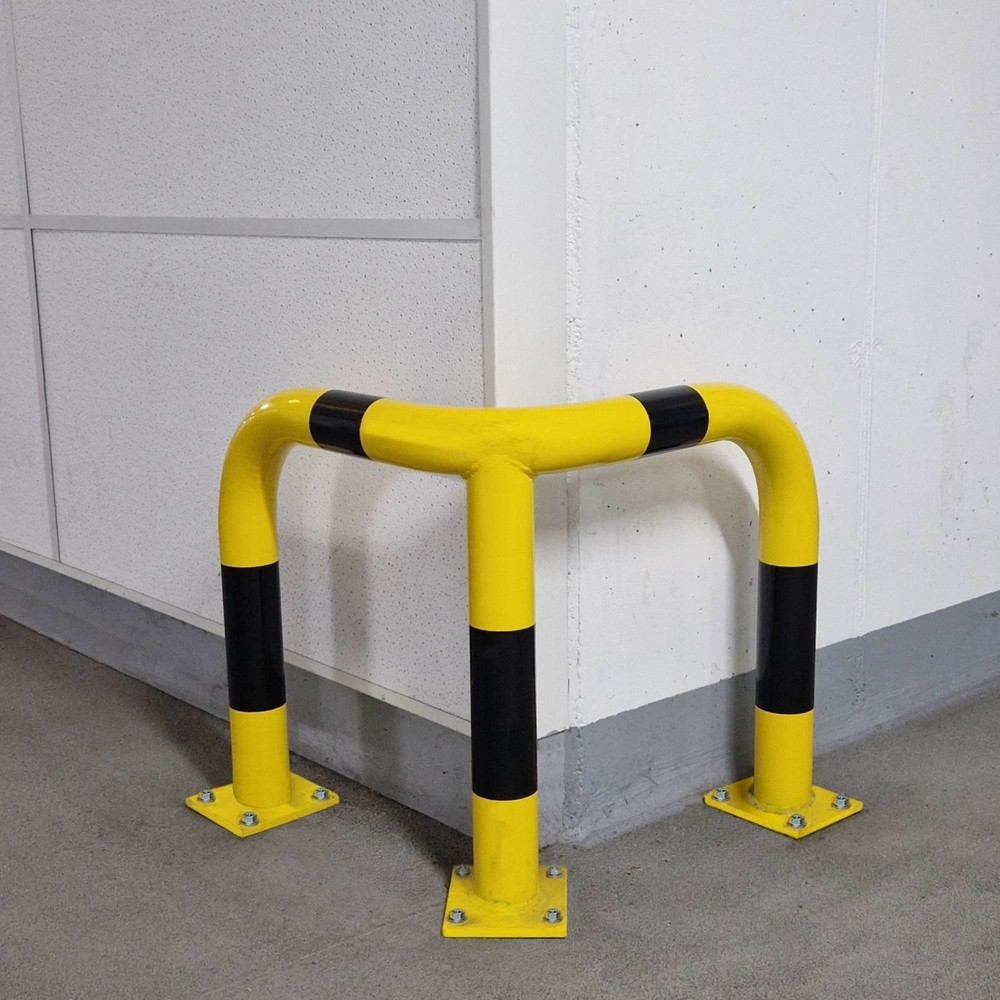 Número de imagen del producto 3: Estribo de protección de esquinas, aplicación interior y exterior, galvanizado por inmersión en caliente, altura 600 mm