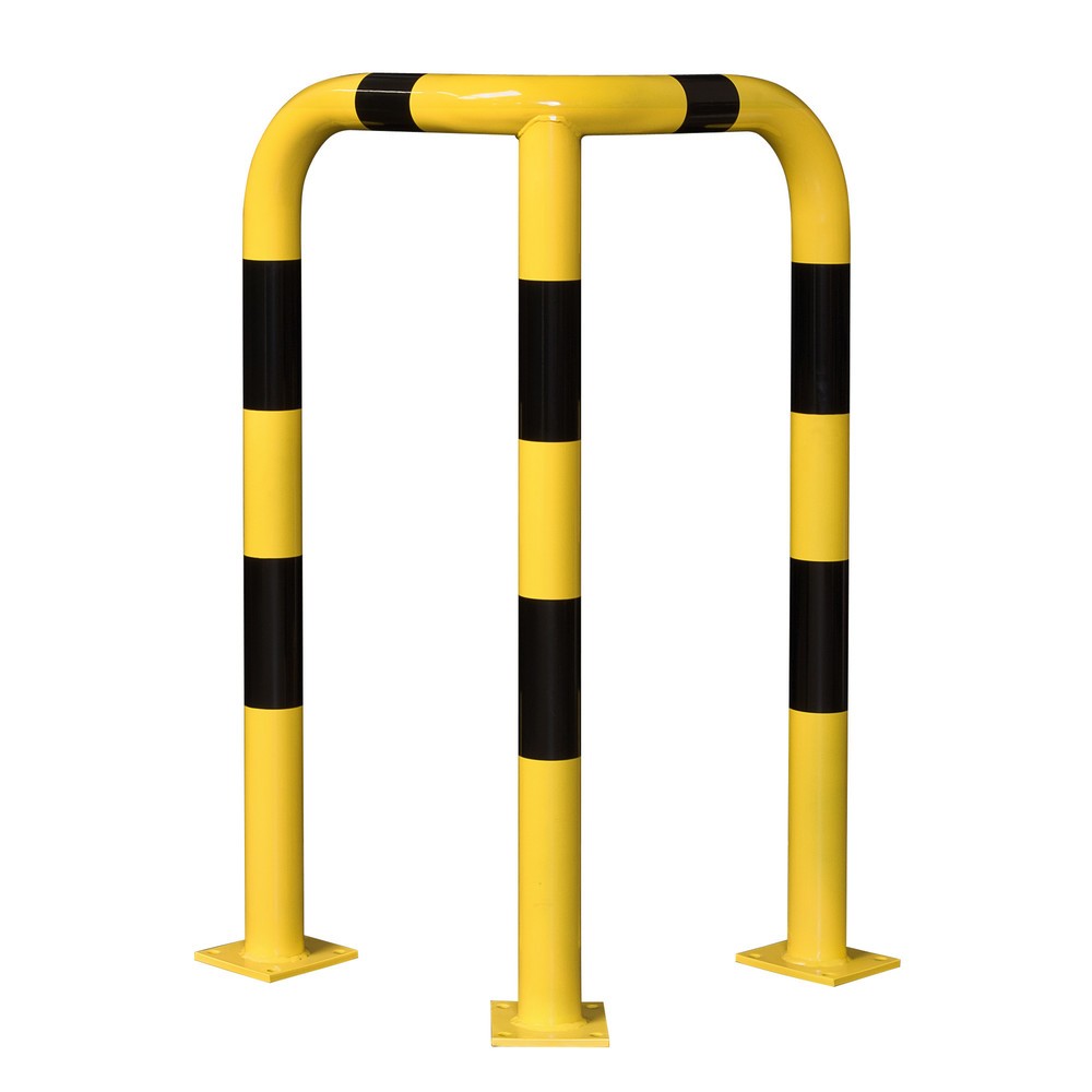 Imagen del producto: Estribo de protección de esquinas, aplicación interior y exterior, galvanizado por inmersión en caliente, altura 1.200 mm