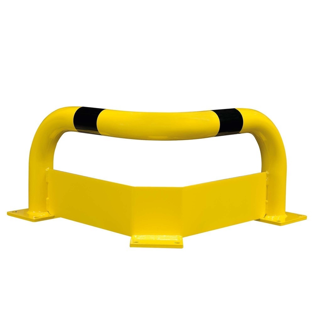 Número de imagen del producto 1: Estribo de protección de esquina con protección frente al acceso inferior, aplicación en interiores, H x A 350 x 600 mm