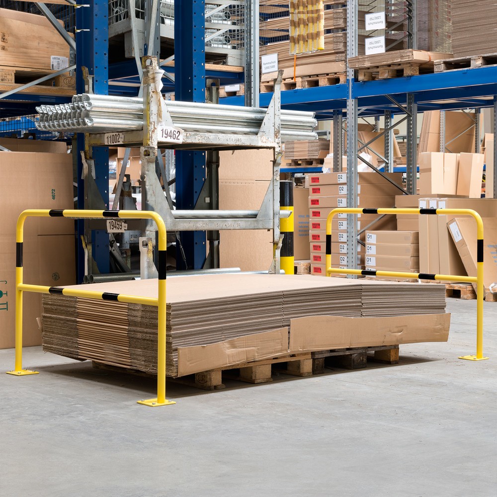 Número de imagen del producto 2: Estribo de protección pequeño, aplicación en interiores, Al x An 1.000 x 1.500 mm