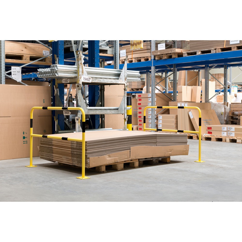 Número de imagen del producto 6: Estribo de protección pequeño, aplicación en interiores, Al x An 1.000 x 1.500 mm