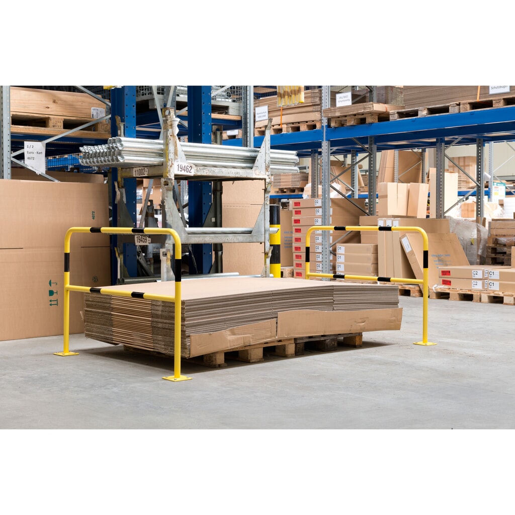 Número de imagen del producto 5: Estribo de protección pequeño, aplicación en interiores, Al x An 1.000 x 2.000 mm