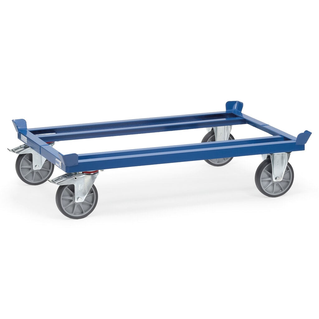 Bastidor fetra® con esquinas de encajado, CC 750 kg para palets 800 x 600 mm, bandajes de TPE Imagen del producto: Bastidor fetra® con esquinas de encajado, CC 750 kg para palets 800 x 600 mm, bandajes de TPE