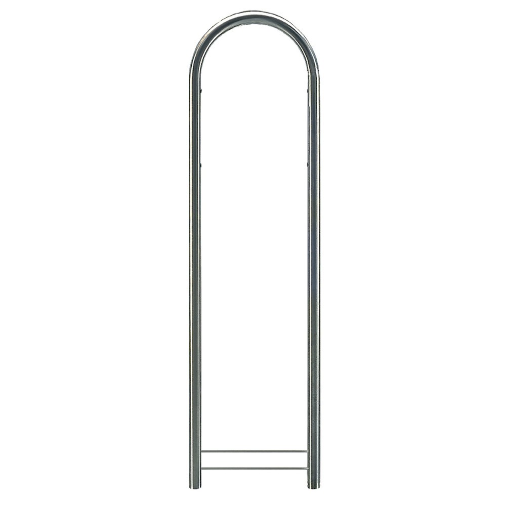 Imagen del producto: Estructura para buzón Bobi con boca de vertido acero inoxidable mate