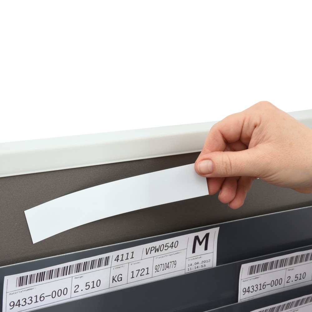 Imagen del producto: Etiquetas largas del tablero de clasificación de tarjetas magnéticas 3 ud/caja