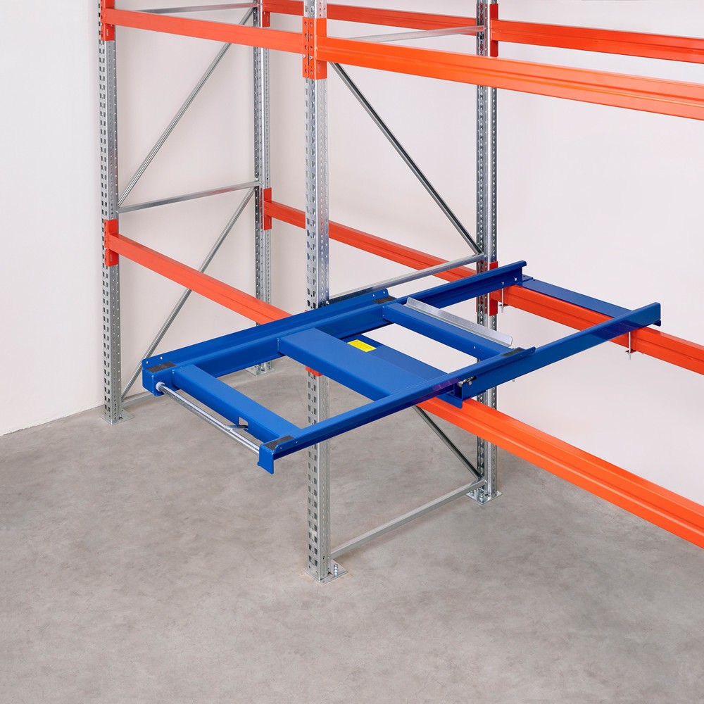 Número de imagen del producto 2: Extractor de palets, modelo con soportes, A x F 860 x 1.200 mm, CC 800 kg