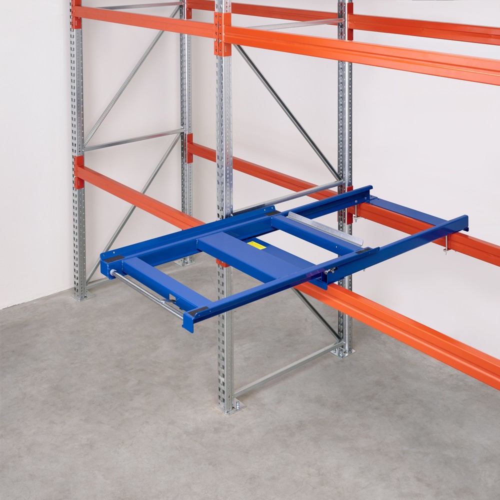 Número de imagen del producto 3: Extractor de palets para cargas pesadas, capacidad de carga 1.000 kg, 70 % de profundidad de extracción