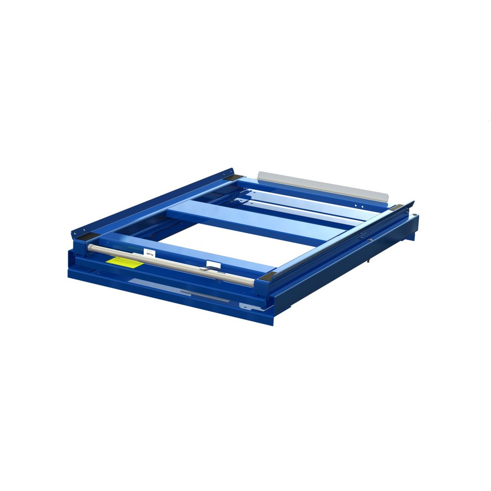 Imagen del producto: Extractor de palets para cargas pesadas, capacidad de carga 600 kg, 100 % de profundidad de extracción