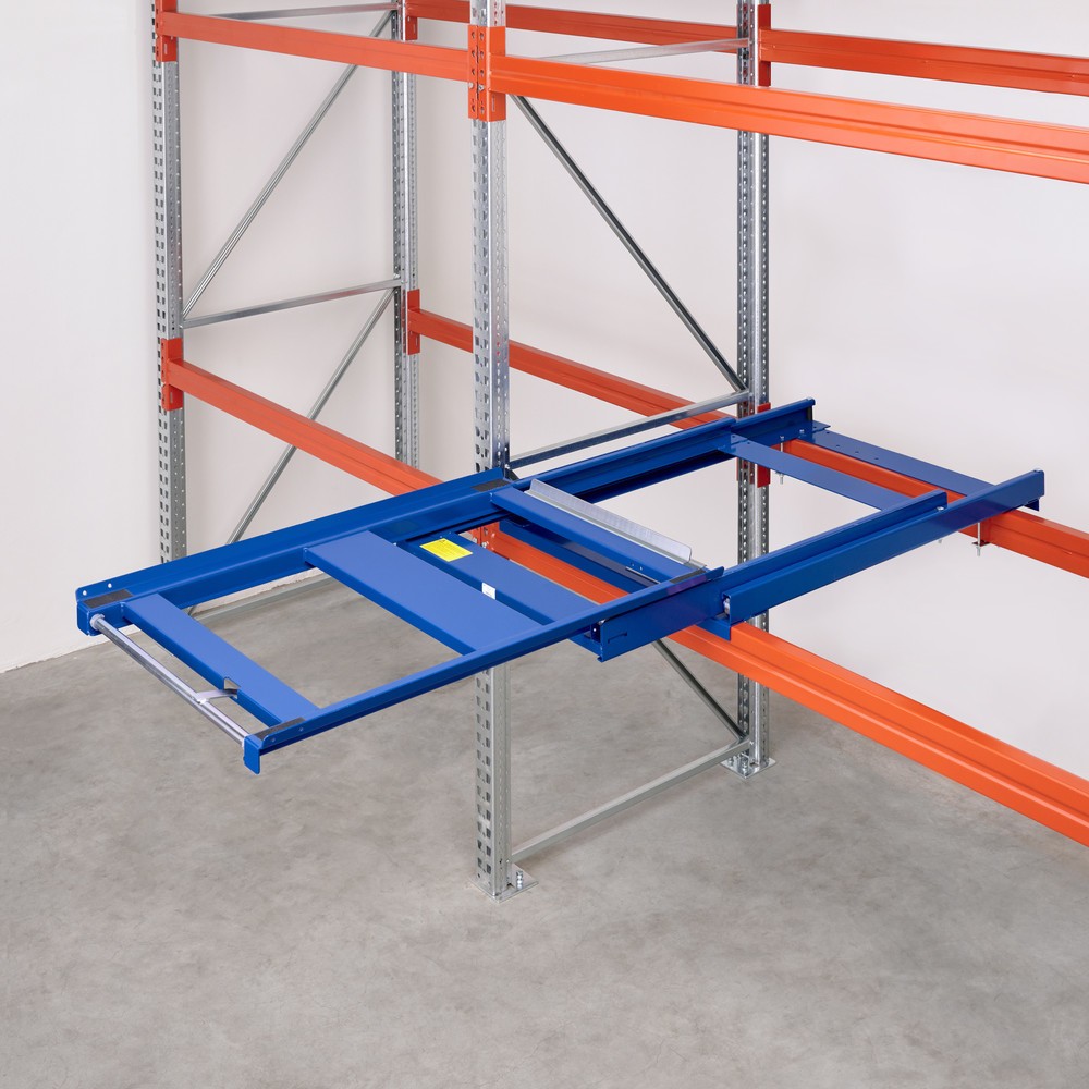 Número de imagen del producto 3: Extractor de palets para cargas pesadas, capacidad de carga 600 kg, 100 % de profundidad de extracción