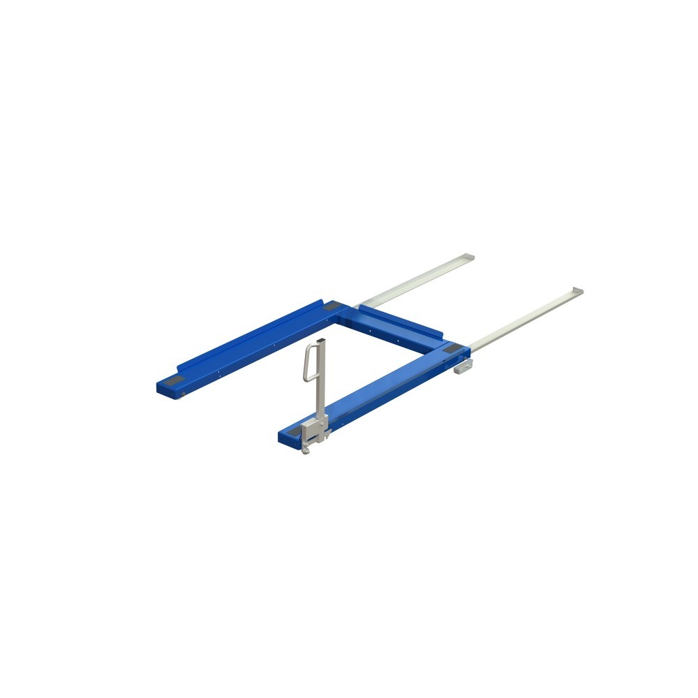 Imagen del producto: Extractor de palets, modelo de suelo, capacidad de carga 800 kg, profundidad de extracción de 85 %, con asa Easy-Action de 500 mm