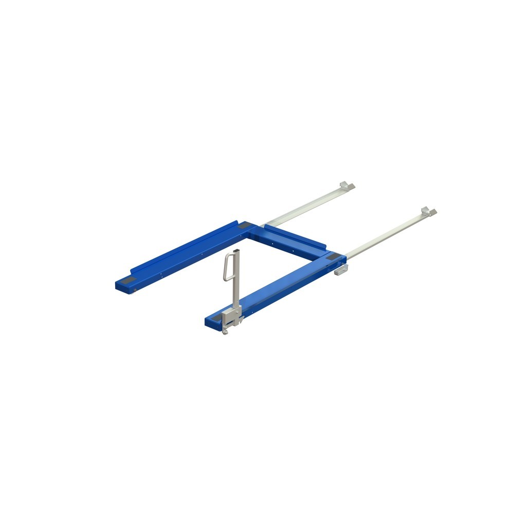 Imagen del producto: Extractor de palets, modelo de suelo, capacidad de carga 1.000 kg, profundidad de extracción de 85 %, con asa Easy-Action de 500 mm