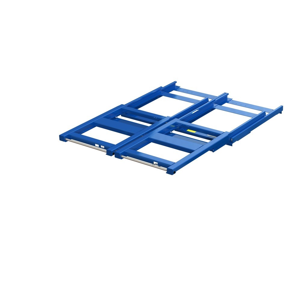 Imagen del producto: Extractor de palets XL, capacidad de carga 1.600 kg, profundidad de extracción 100 %, A x F 1.700 x 1.200 mm