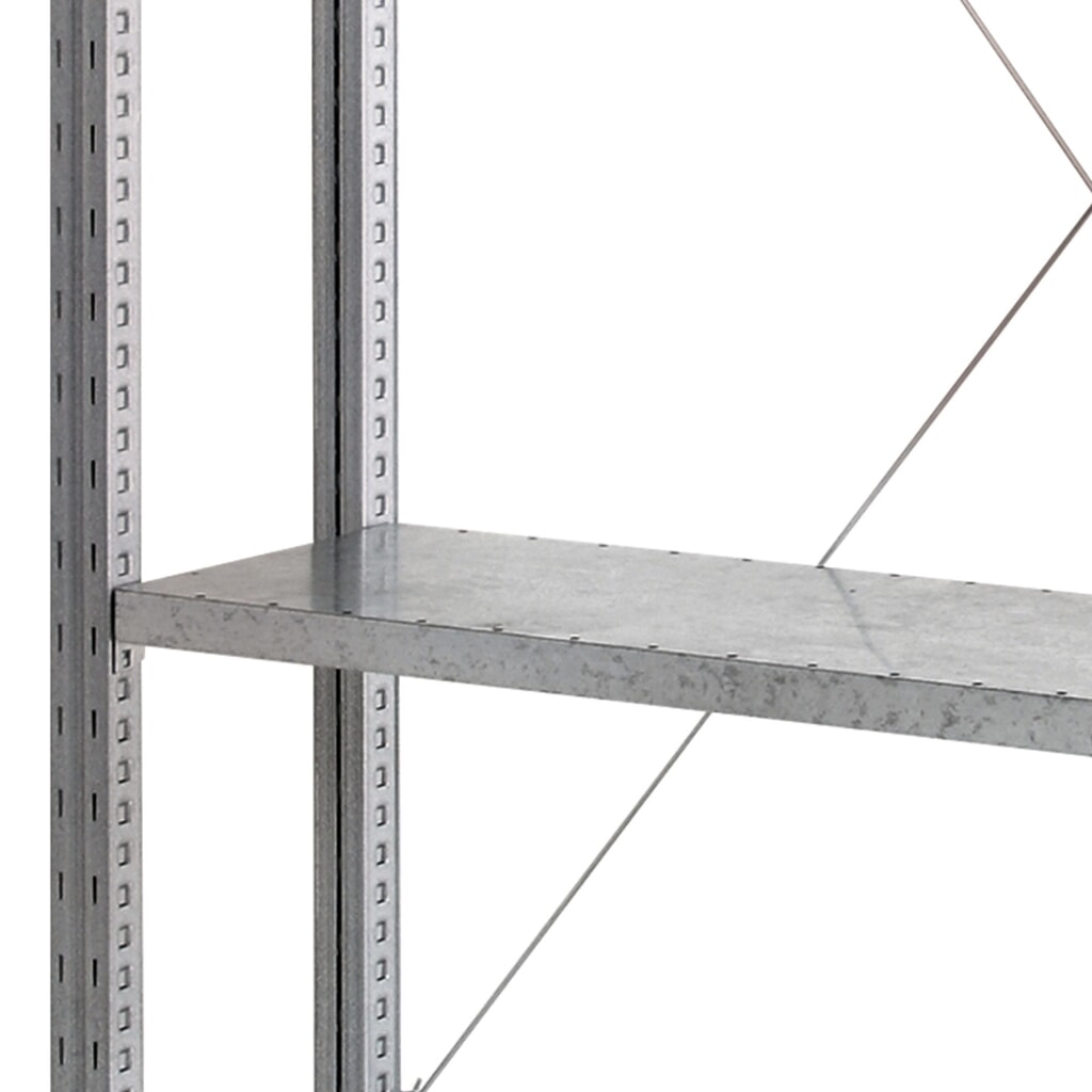 Imagen del producto: Balda para estantería de cargas pequeñas ManOrga, con baldas de paneles de acero, An x F 1.000 x 800 mm