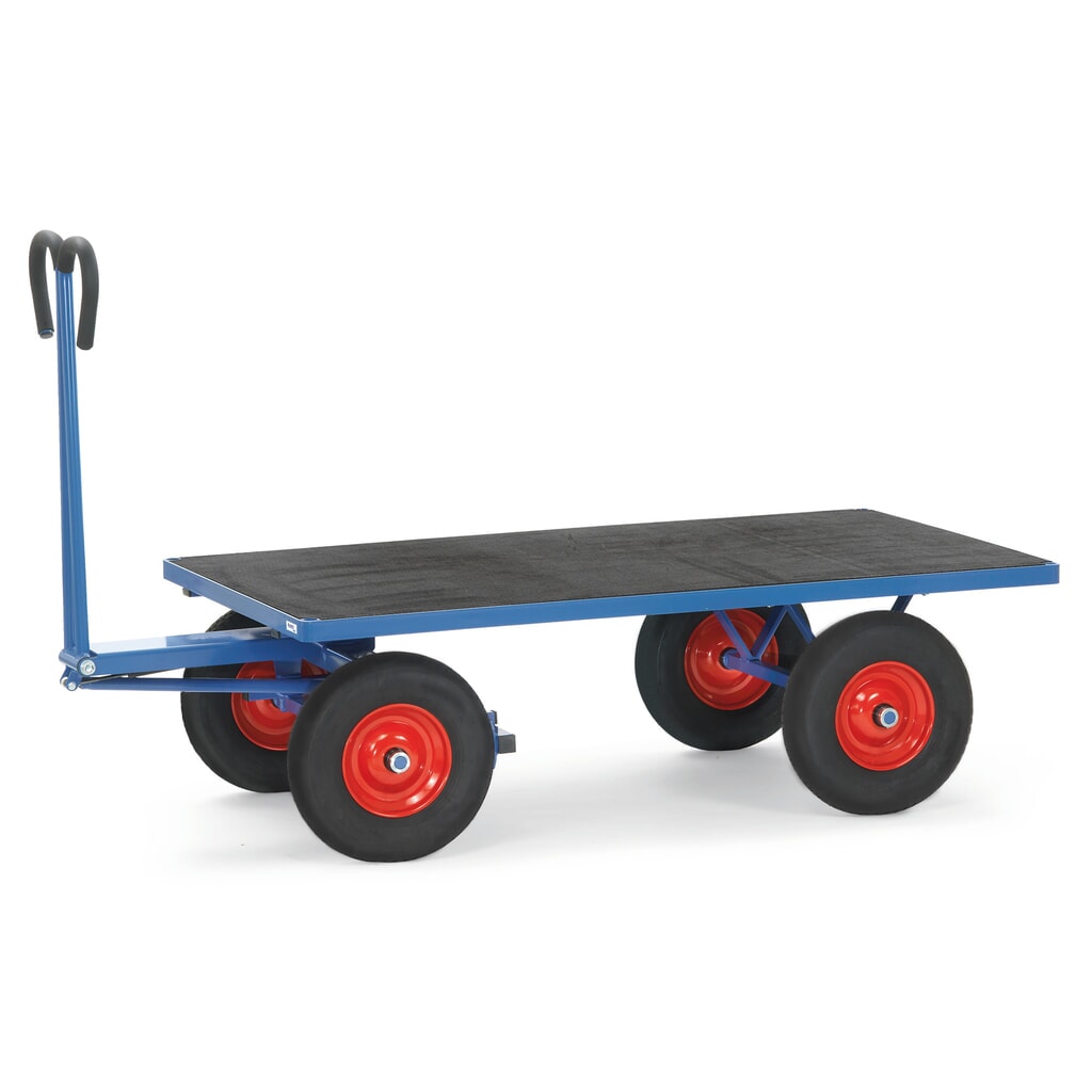carro con plataforma manual fetra® sin paredes, área de carga An x F 800 x 1.200 mm, capacidad de carga 1.000 kg, bandajes de goma maciza Imagen del producto: carro con plataforma manual fetra® sin paredes, área de carga An x F 800 x 1.200 mm, capacidad de carga 1.000 kg, bandajes de goma maciza