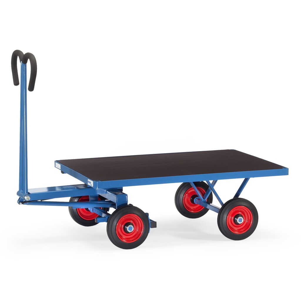 carro con plataforma manual fetra® sin paredes, área de carga An x F 800 x 1.200 mm, capacidad de carga 700 kg, bandajes de goma maciza Imagen del producto: carro con plataforma manual fetra® sin paredes, área de carga An x F 800 x 1.200 mm, capacidad de carga 700 kg, bandajes de goma maciza