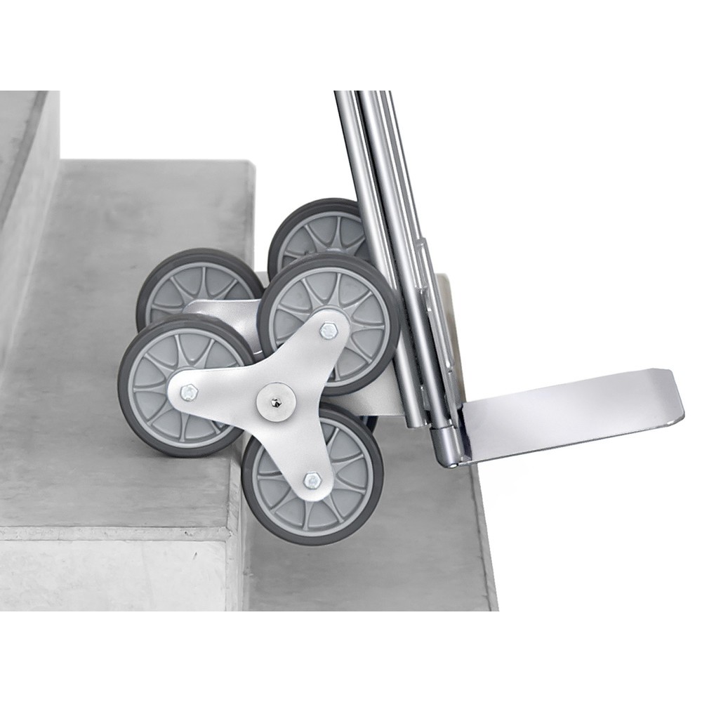 Número de imagen del producto 2: Fetra® - Carcarro para escaleras (rueda brazos, 200 kg, capacidad de carga, 320 An x F 250 mm, aluminio)