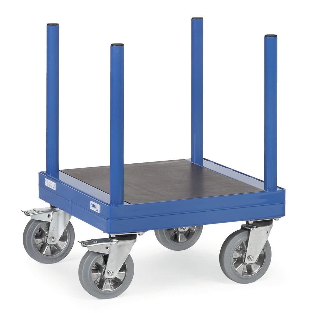 Imagen del producto: fetra® carro|plataforma de material largo, capacidad de carga 1.500 kg, superficie de mercancía 510 An x F 510 mm