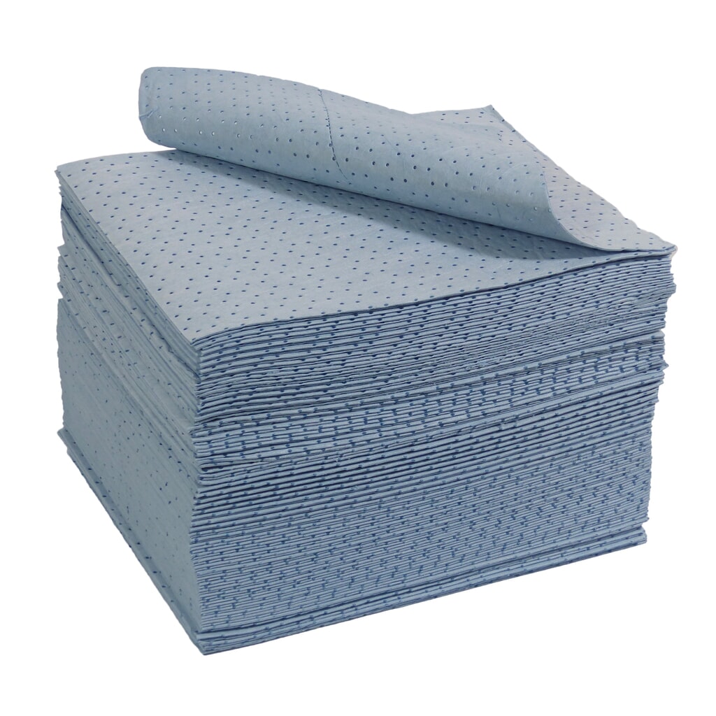 Imagen del producto: Fieltro aglutinante SM Heavyweight, 100 toallitas, 2 capas, L x A 400 x 500 mm, aceite, azul