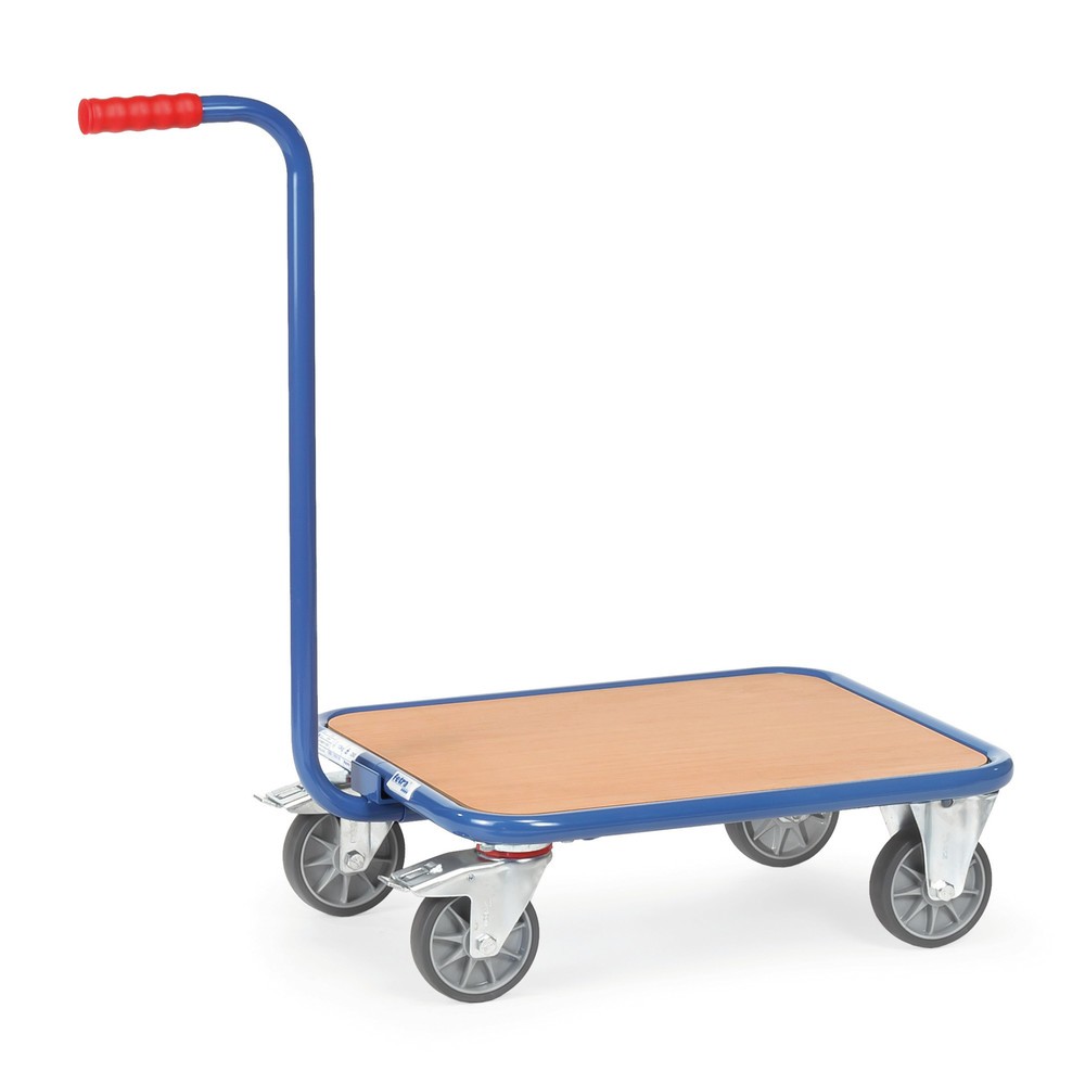 Imagen del producto: Finger roller fetra®, plataforma de madera, 4 ruedas, capacidad de carga 250 kg