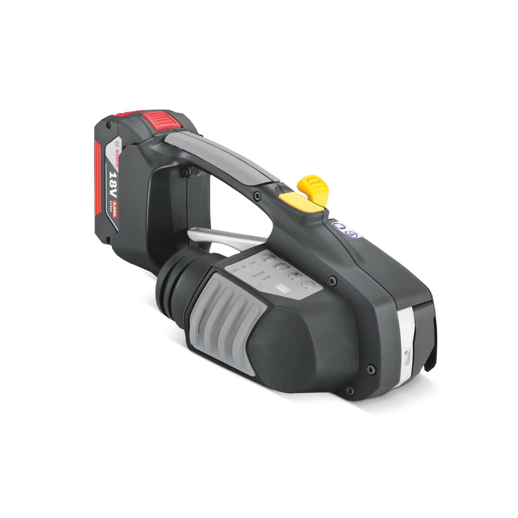 Flejadora con batería recargable LS-ZP 93 para flejes PP y PET, para anchos de fleje de 9-16 mm Imagen del producto: Flejadora con batería recargable LS-ZP 93 para flejes PP y PET, para anchos de fleje de 9-16 mm
