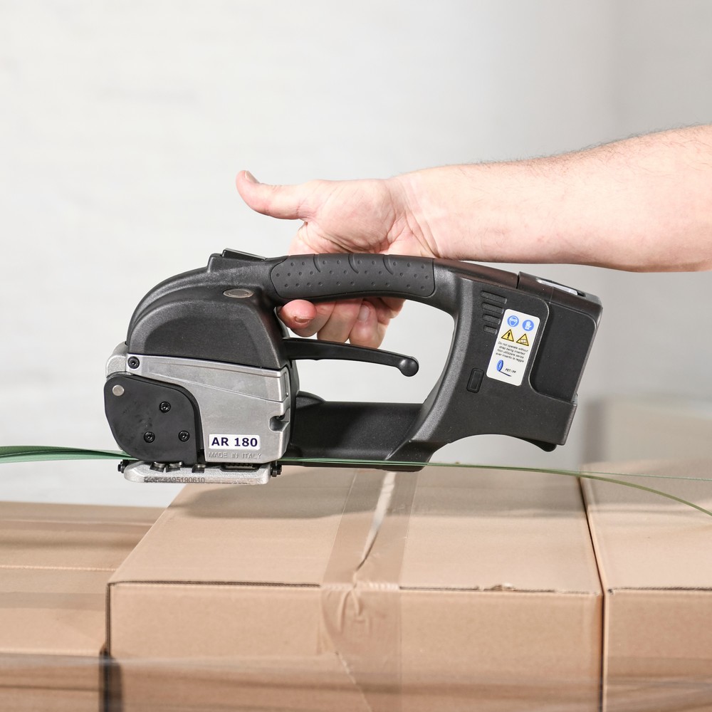 Número de imagen del producto 8: Flejadora con batería recargable Steinbock® AR 180, semiautomática