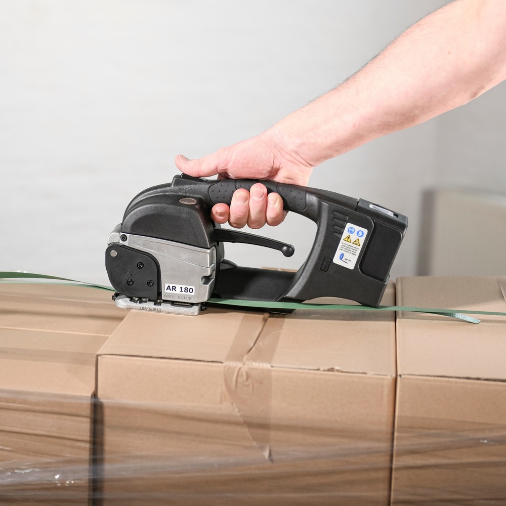 Número de imagen del producto 9: Flejadora con batería recargable Steinbock® AR 180, semiautomática
