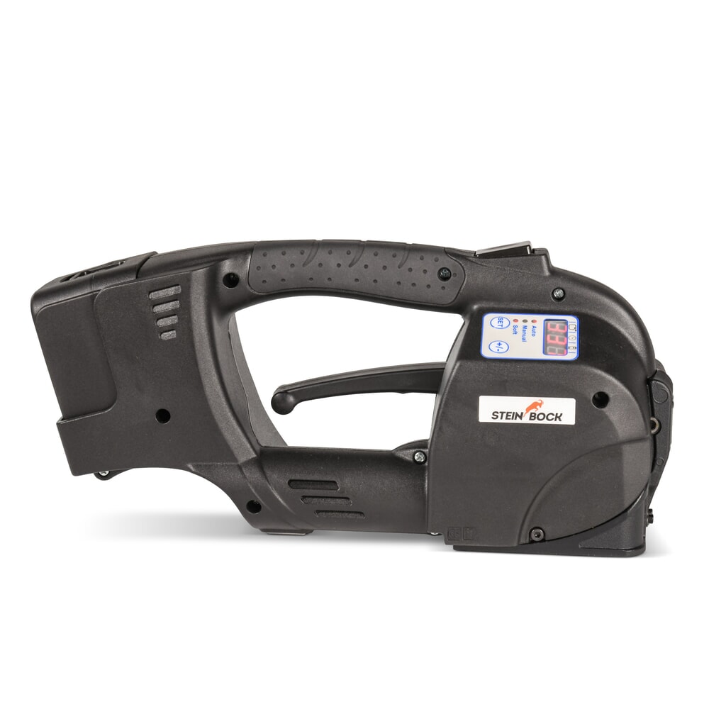 Flejadora con batería recargable Steinbock® AR 275 Pro, totalmente automática Número de imagen del producto 6: Flejadora con batería recargable Steinbock® AR 275 Pro, totalmente automática