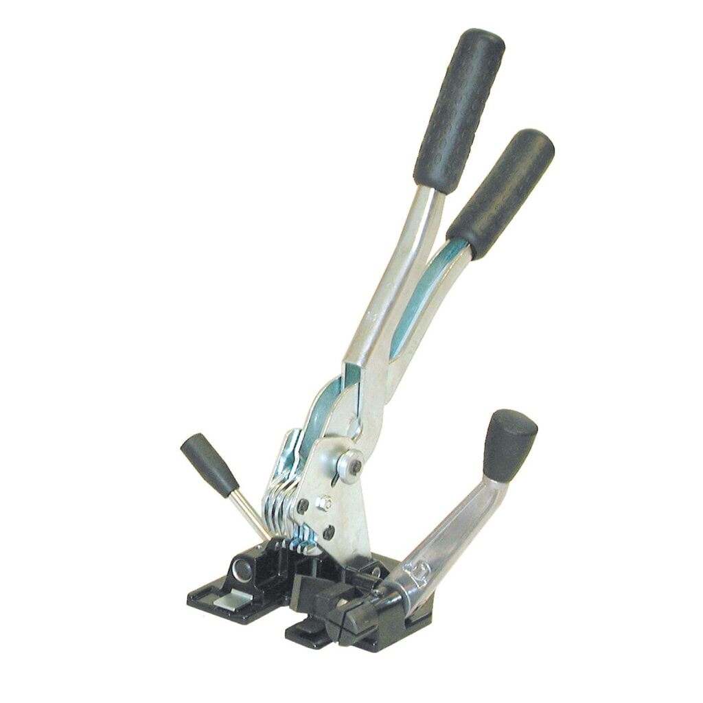 Flejadora tensora Universal para flejes PP, para anchura de 16 mm Imagen del producto: Flejadora tensora Universal para flejes PP, para anchura de 16 mm
