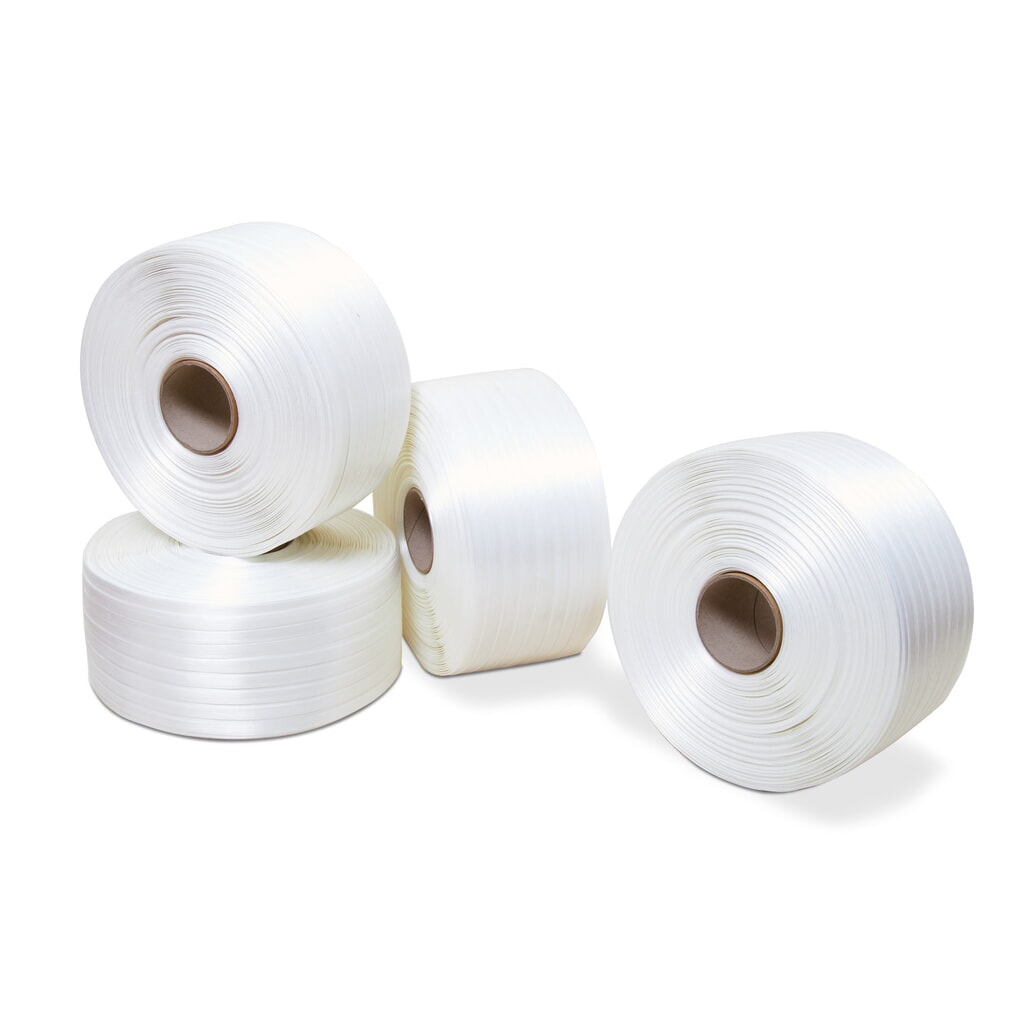 Imagen del producto: Fleje de PET, encolado, longitud 150 m, anchura 30 mm