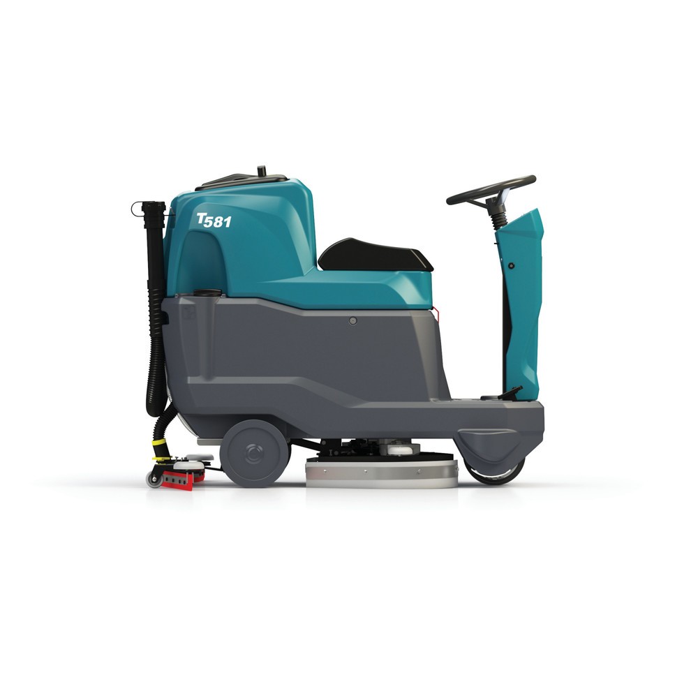 Número de imagen del producto 5: Fregadora aspiradora con conductor autoportado Tennant® T581 BT 70, batería, cepillo de 345 mm