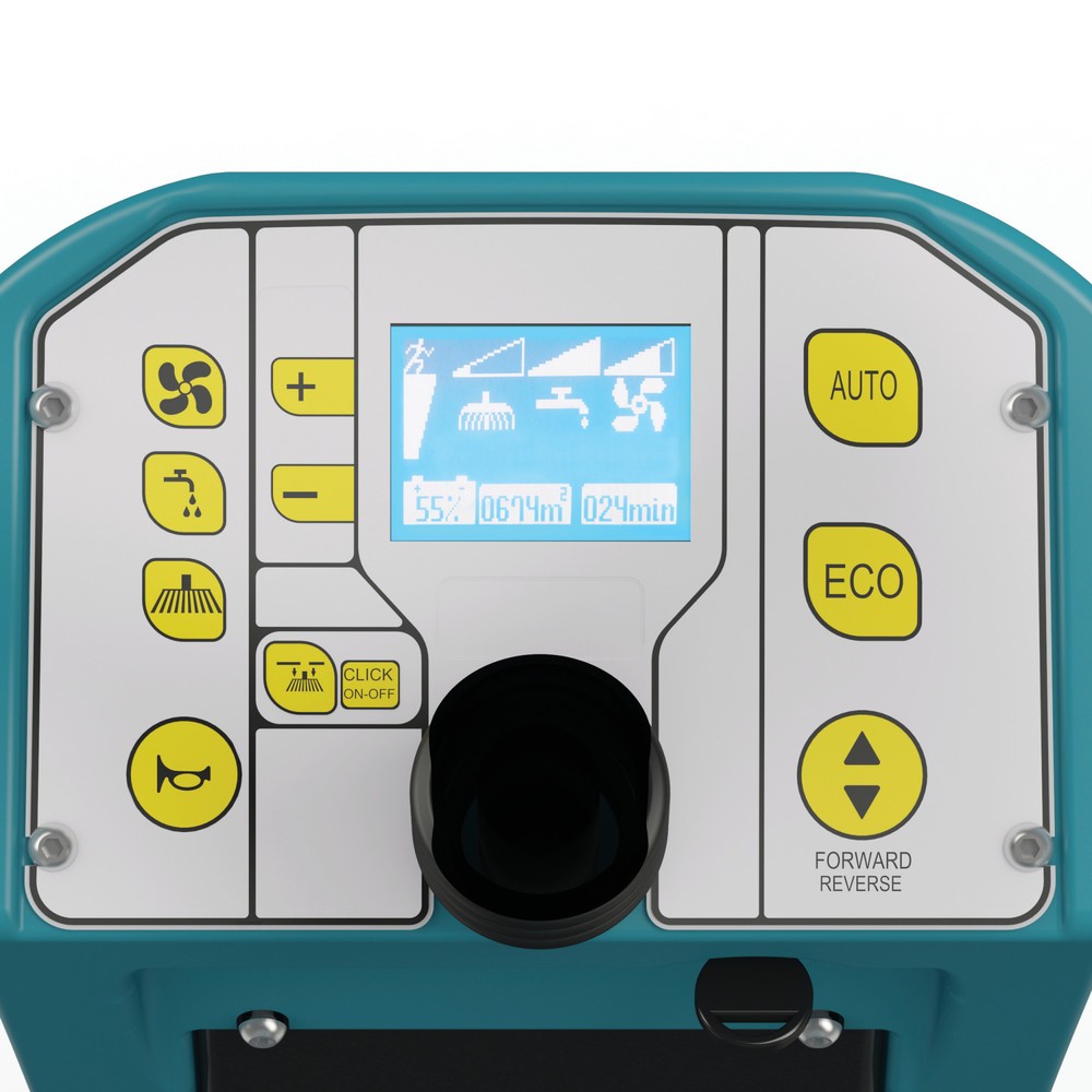 Número de imagen del producto 4: Fregadora aspiradora con conductor autoportado Tennant® T581 BT 70, batería, cepillo de 345 mm