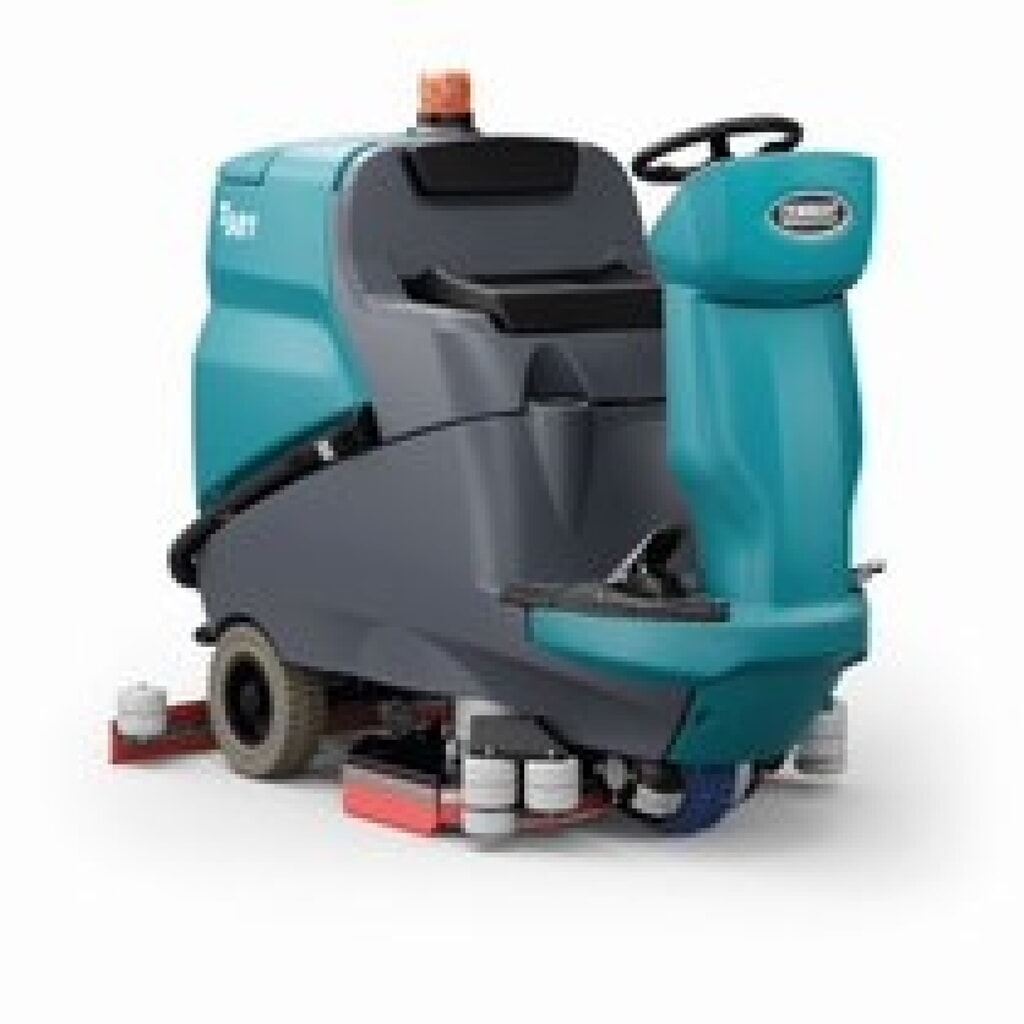 Imagen del producto: Fregadora aspiradora con conductor autoportado Tennant® T981 BT 80, batería, cepillo de 435 mm
