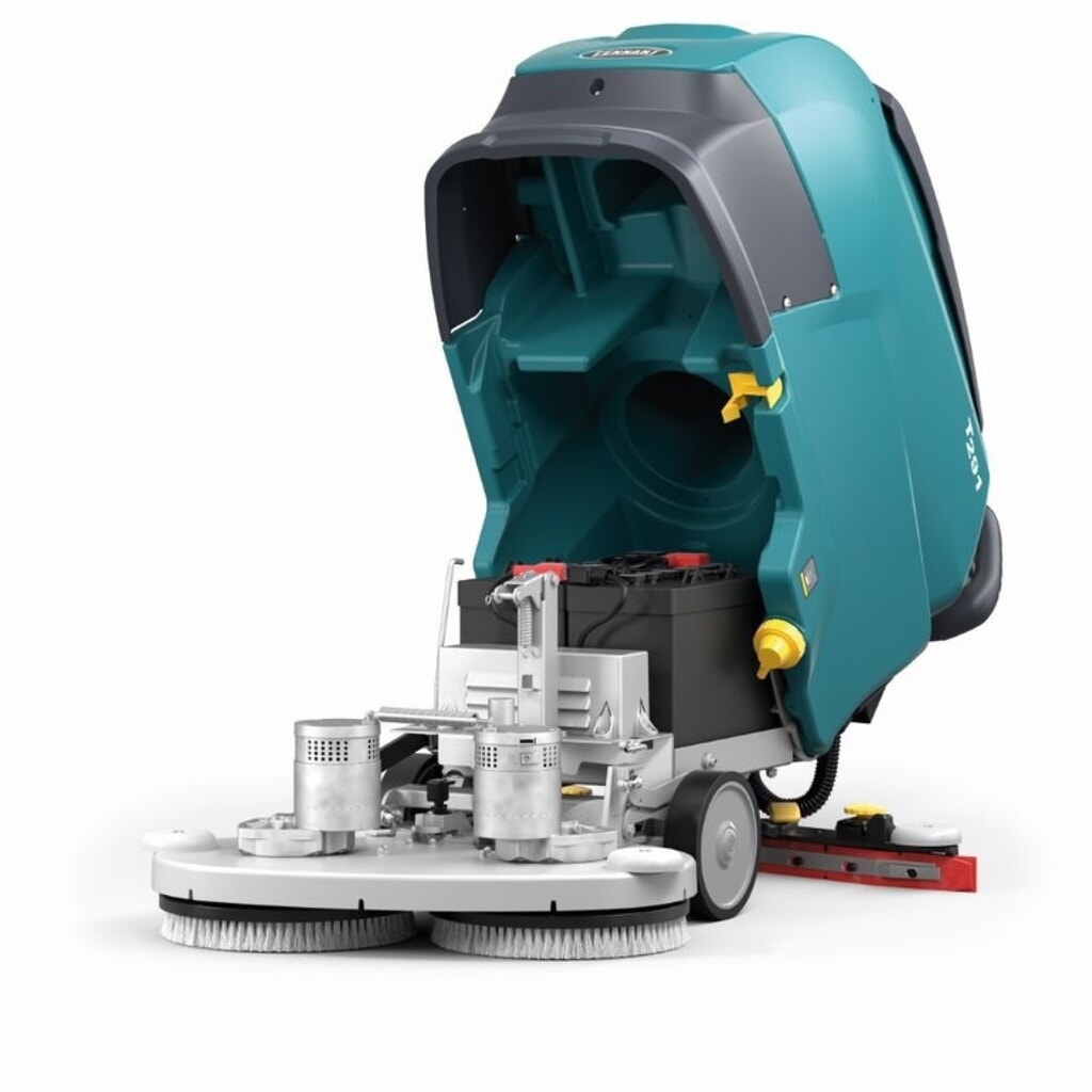 Fregadora aspiradora Tennant® T291 B 55, batería, cepillo de 550 mm Número de imagen del producto 3: Fregadora aspiradora Tennant® T291 B 55, batería, cepillo de 550 mm