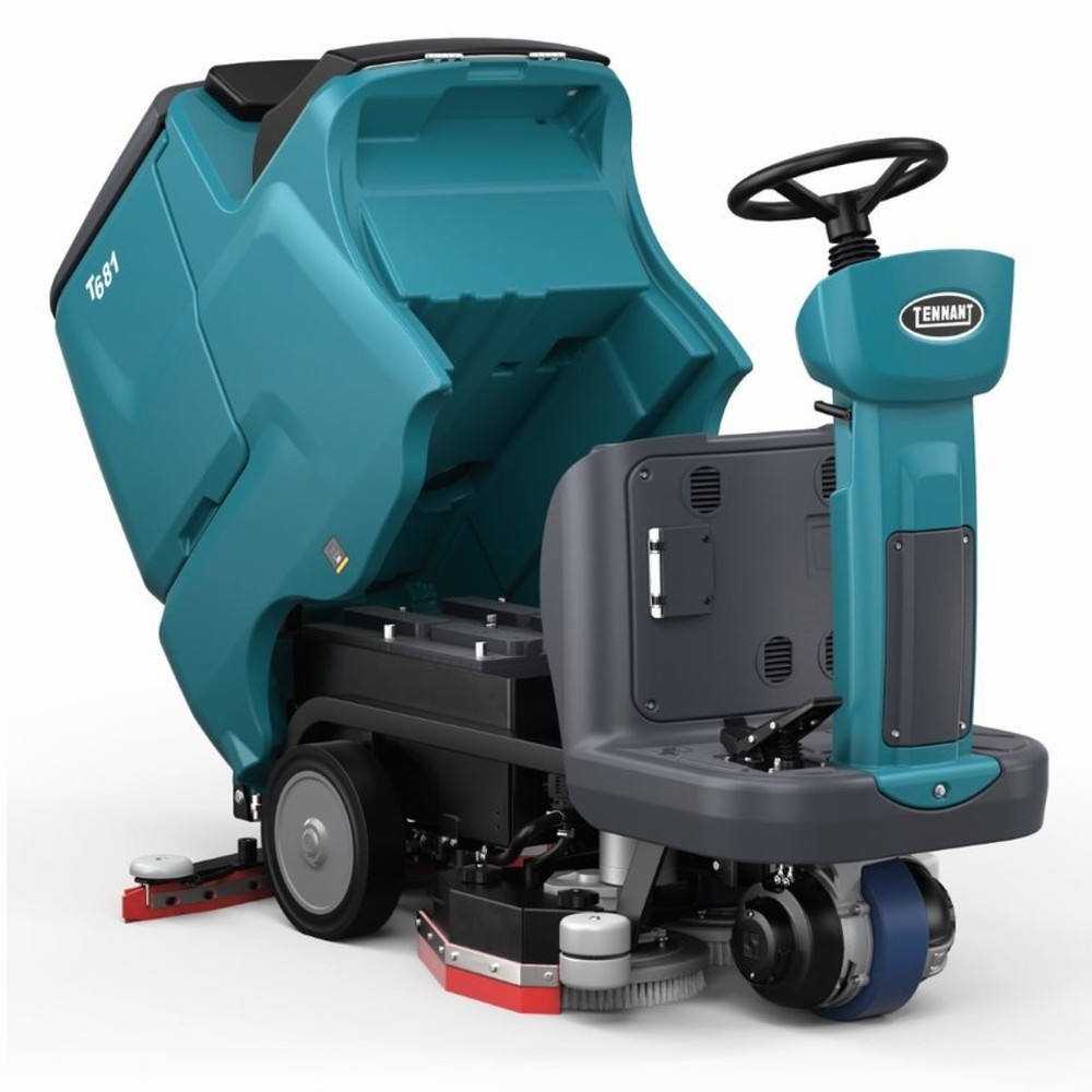 Número de imagen del producto 2: Fregadora aspiradora Tennant® T681 BT 70, batería, cepillo de 340 mm