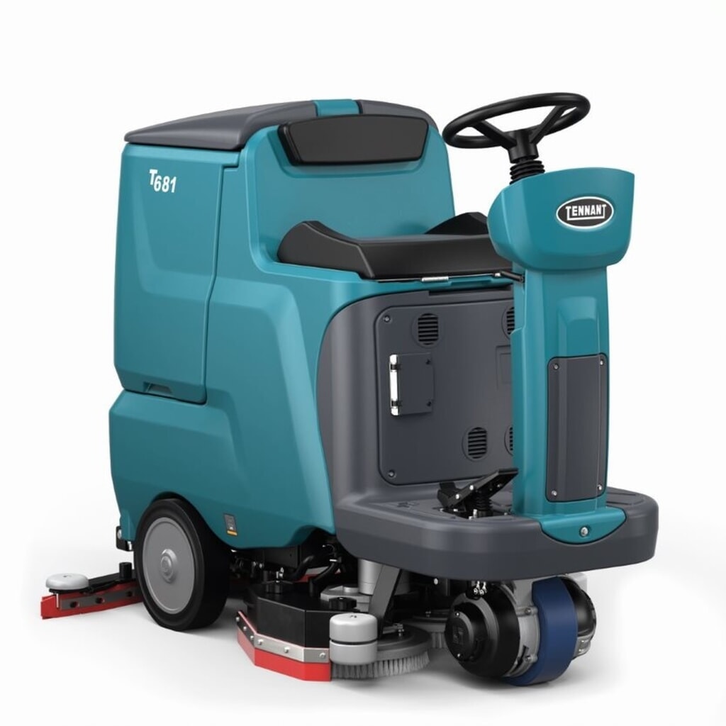Imagen del producto: Fregadora aspiradora Tennant® T681 BT 70, batería, cepillo de 340 mm