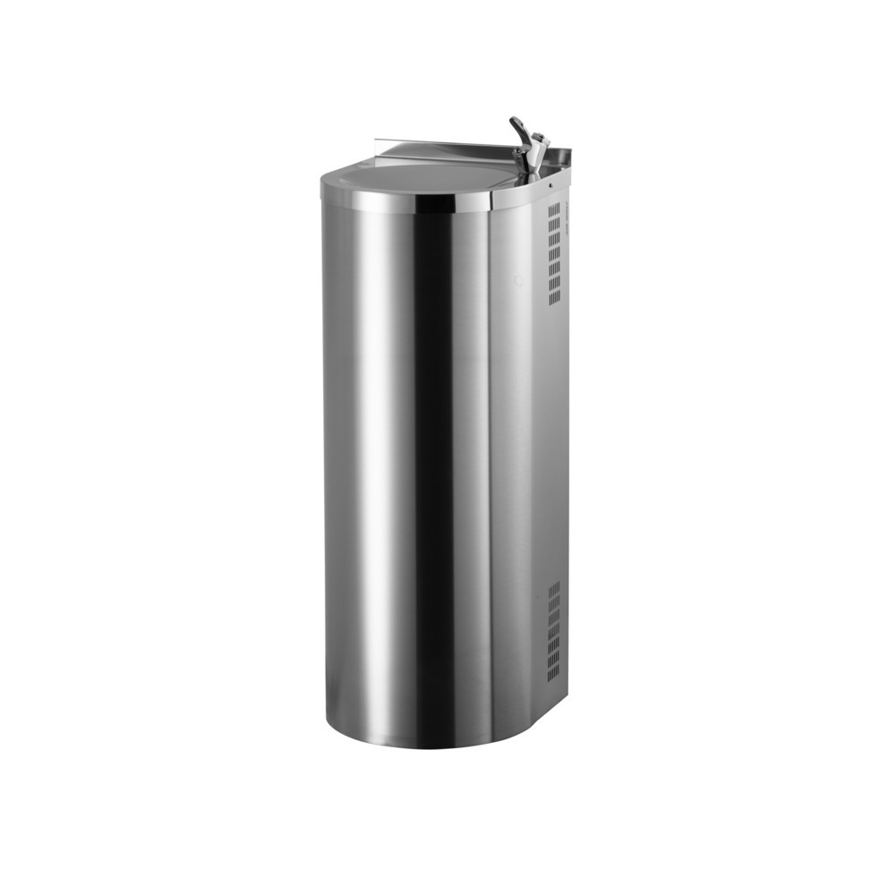 Número de imagen del producto 1: Fuente de agua potable Air-Wolf, semicolumna de acero inoxidable V2A cepillado