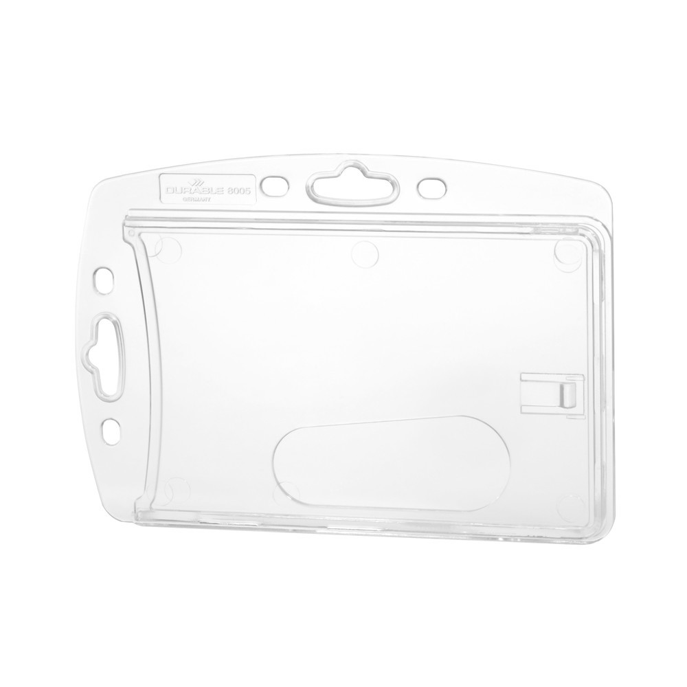 Número de imagen del producto 1: Funda rígida DURABLE para 1 carné de empresa, sin sujeción
