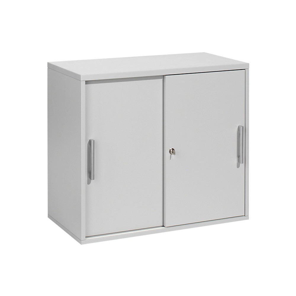 Imagen del producto: Gabinete de puerta corredera de seguimiento profesional, ancho 800 mm, gris Light