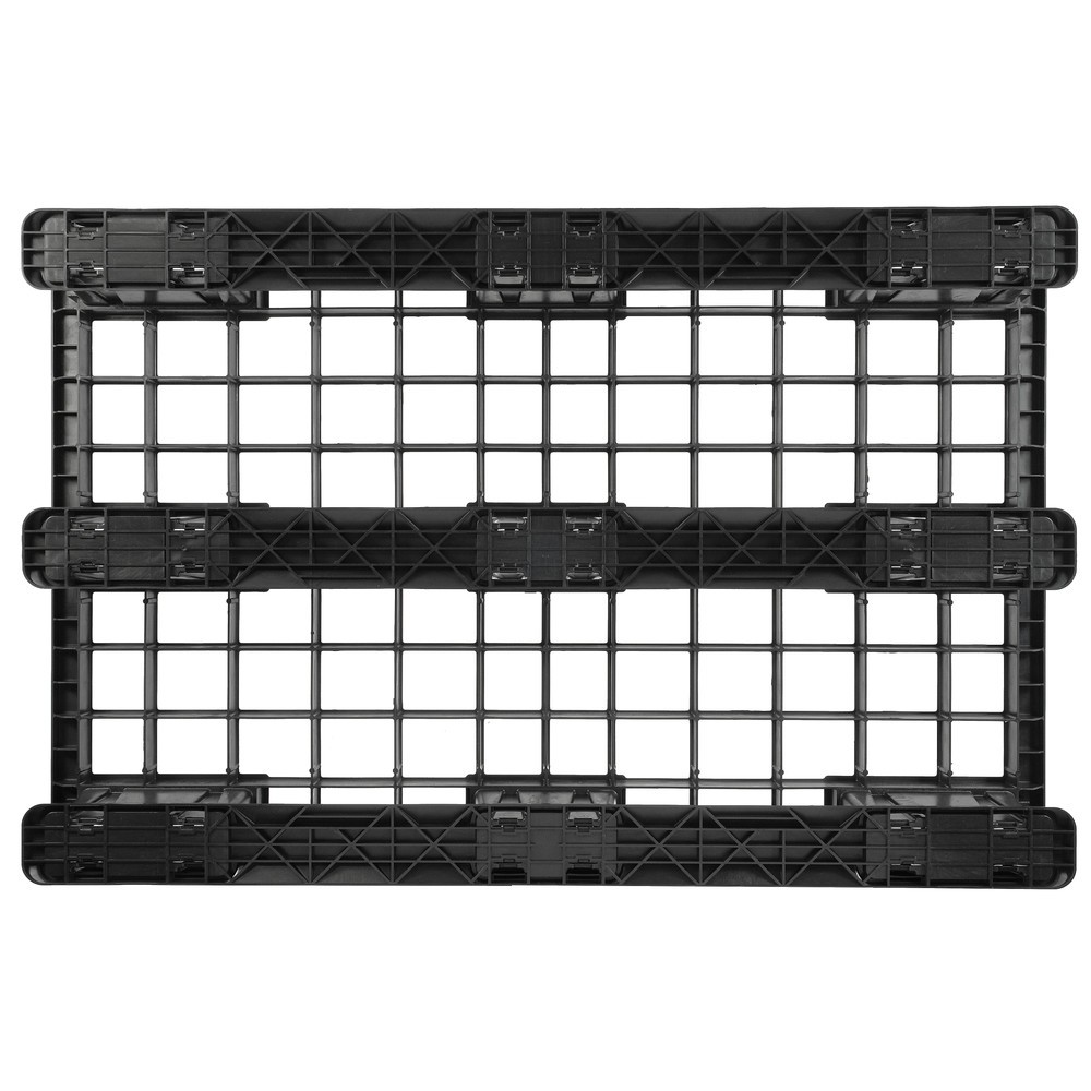 Número de imagen del producto 2: Palet ligero HDPE, capacidad de carga estática 1800 kg, 1200 x 800 mm, 9 pies