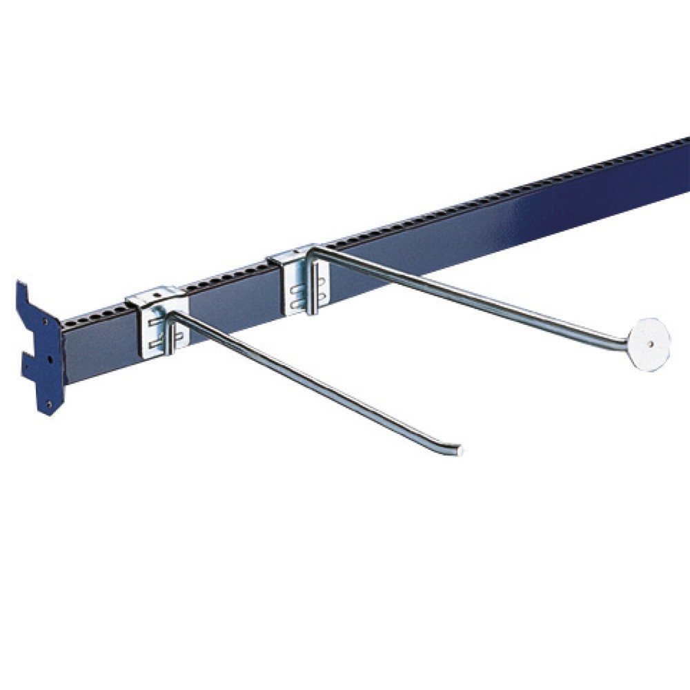 Imagen del producto: Gancho tipo clip para estanterías cantilever META, galvanizado