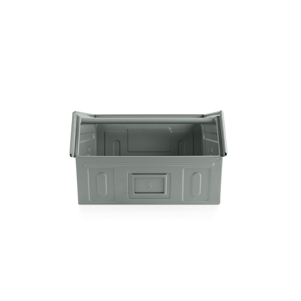 Número de imagen del producto 3: Gavetas de chapa de acero, H x A x F 300 x 450 x 700 mm, gris mate, 6 uds/UV