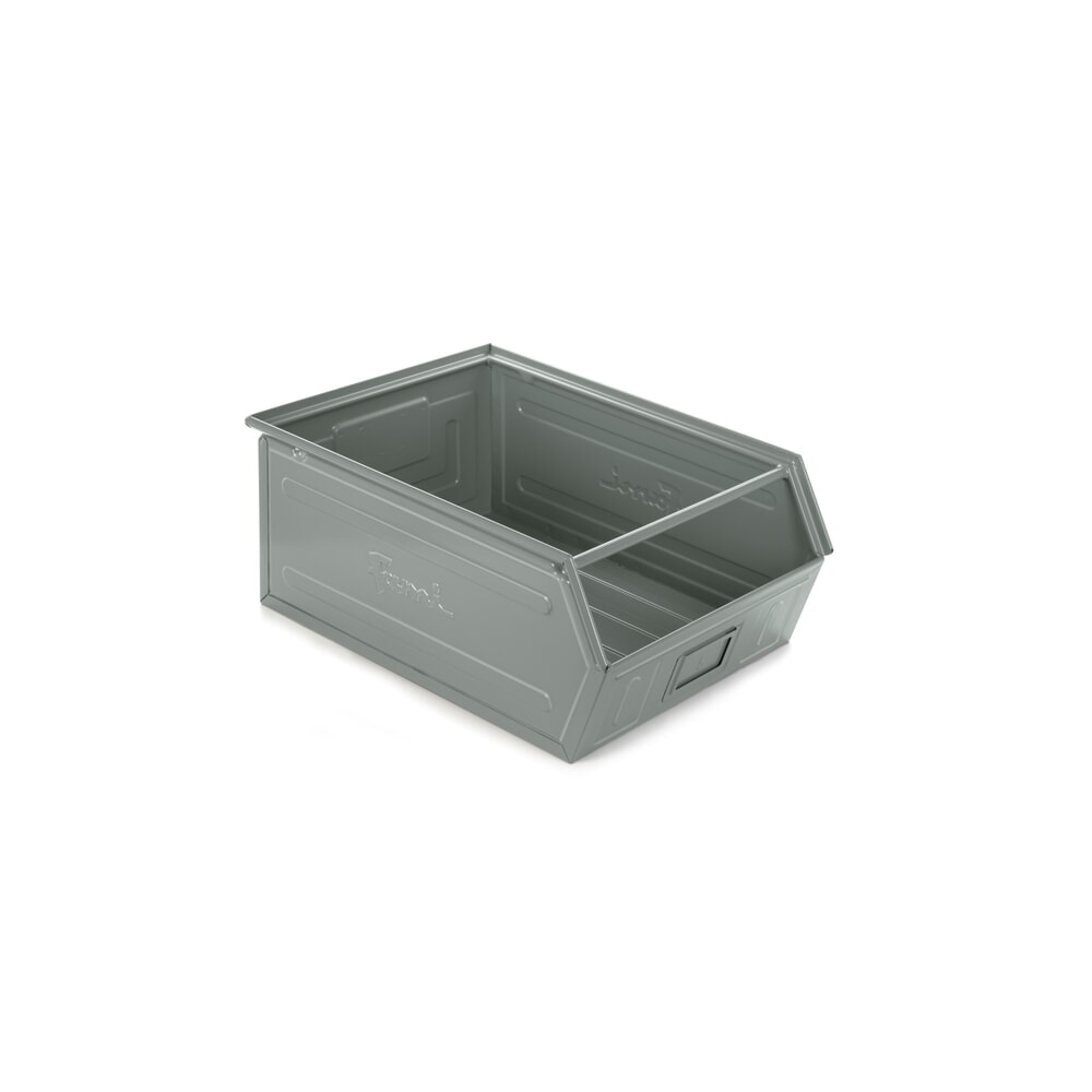 Número de imagen del producto 1: Gavetas de chapa de acero, H x A x F 300 x 450 x 700 mm, gris mate, 6 uds/UV
