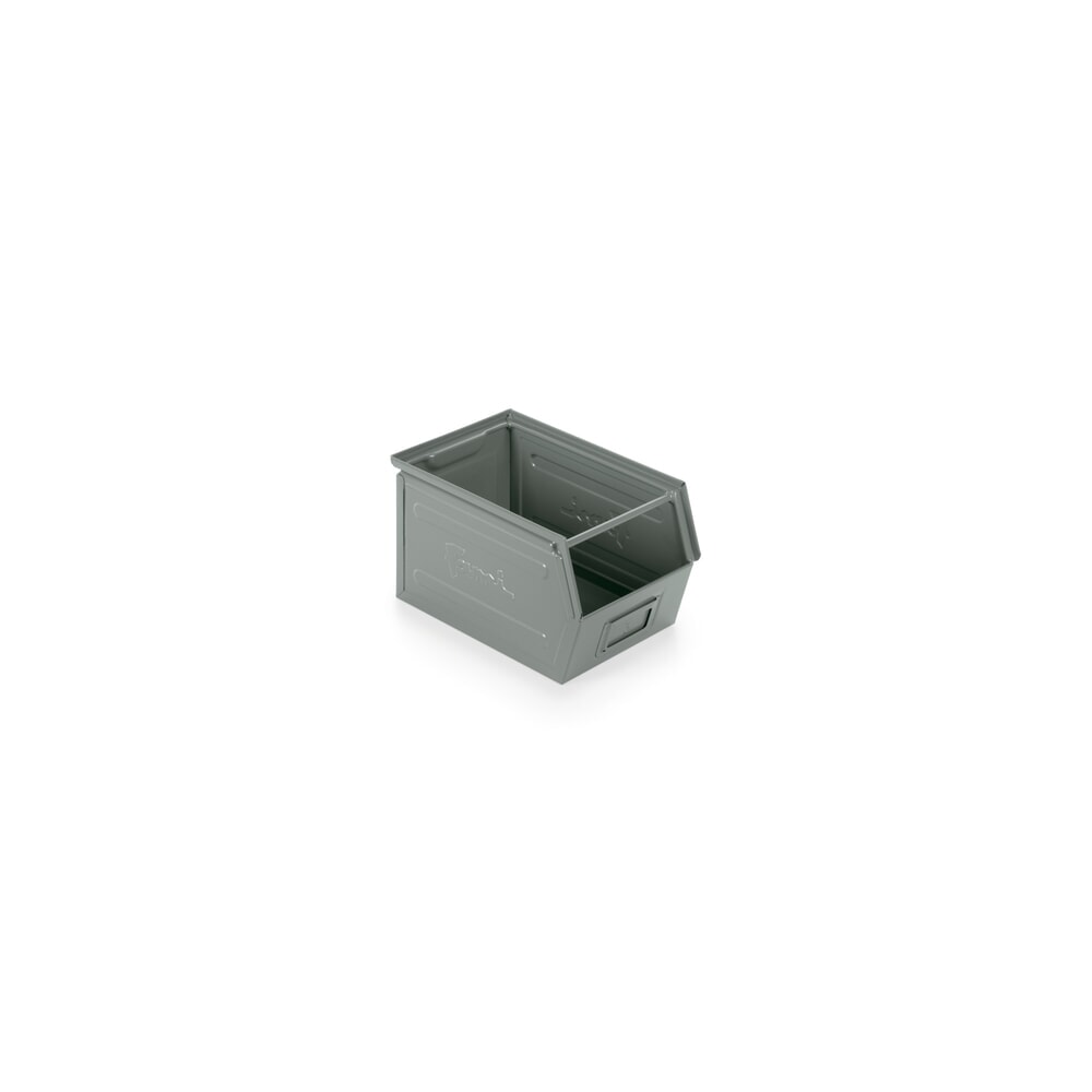 Número de imagen del producto 1: Gavetas de chapa de acero, H x A x F 200 x 200 x 350 mm, gris mate, 8 uds/UV