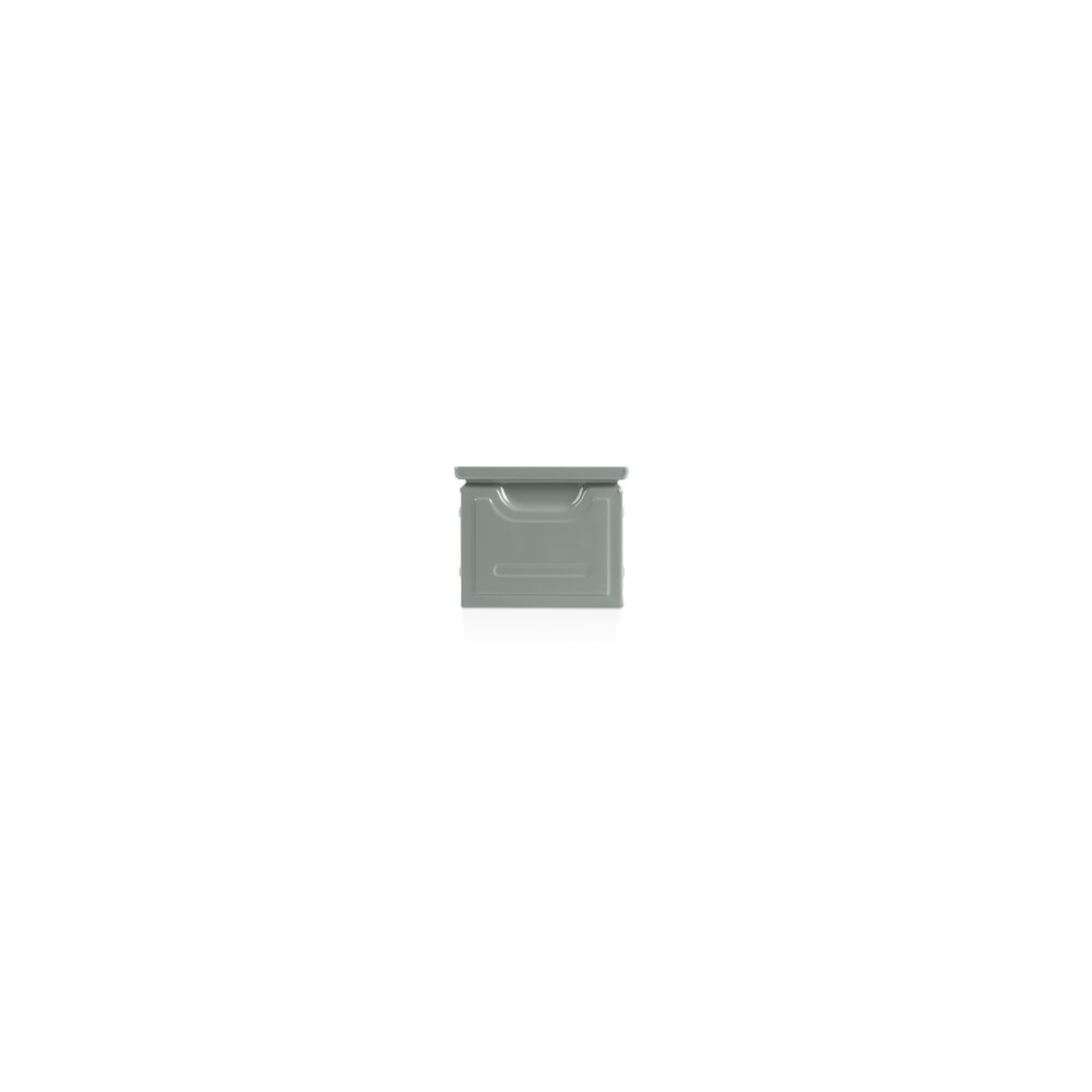 Número de imagen del producto 2: Gavetas de chapa de acero, H x A x F 130 x 140 x 230 mm, gris mate, 20 uds/UV