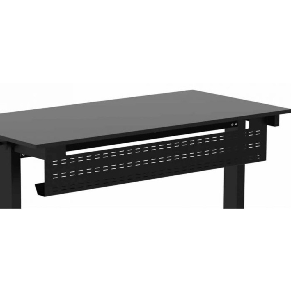 Número de imagen del producto 1: Manejo de cables para ancho de mesa 1.200 mm, negro