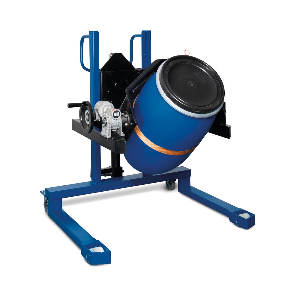 Número de imagen del producto 2: Girabarriles 360°, CC 300 kg, con pedal, altura de elevación 0-1.400 mm