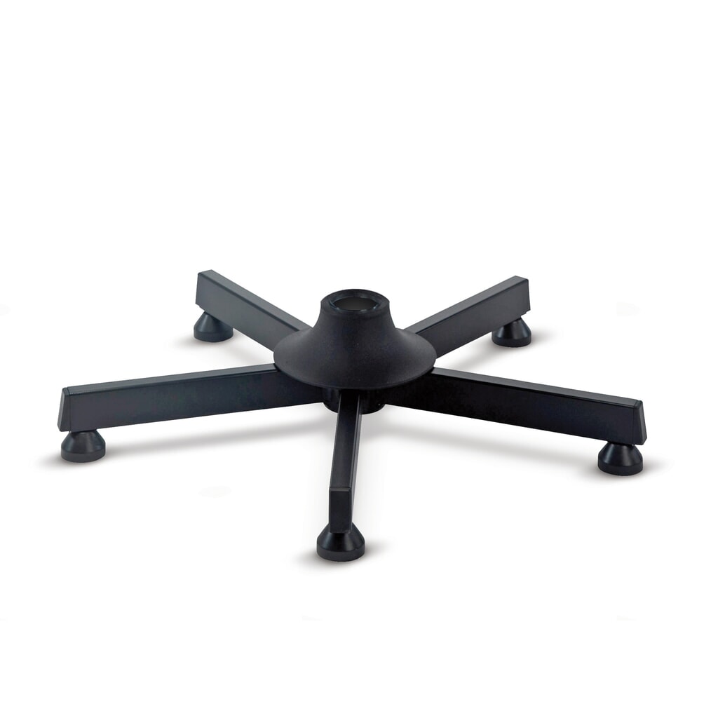 Número de imagen del producto 2: Global Stole A/S Silla giratoria de trabajo maciza, altura de construcción asiento 520-650 mm, planeador de suelo, base de acero
