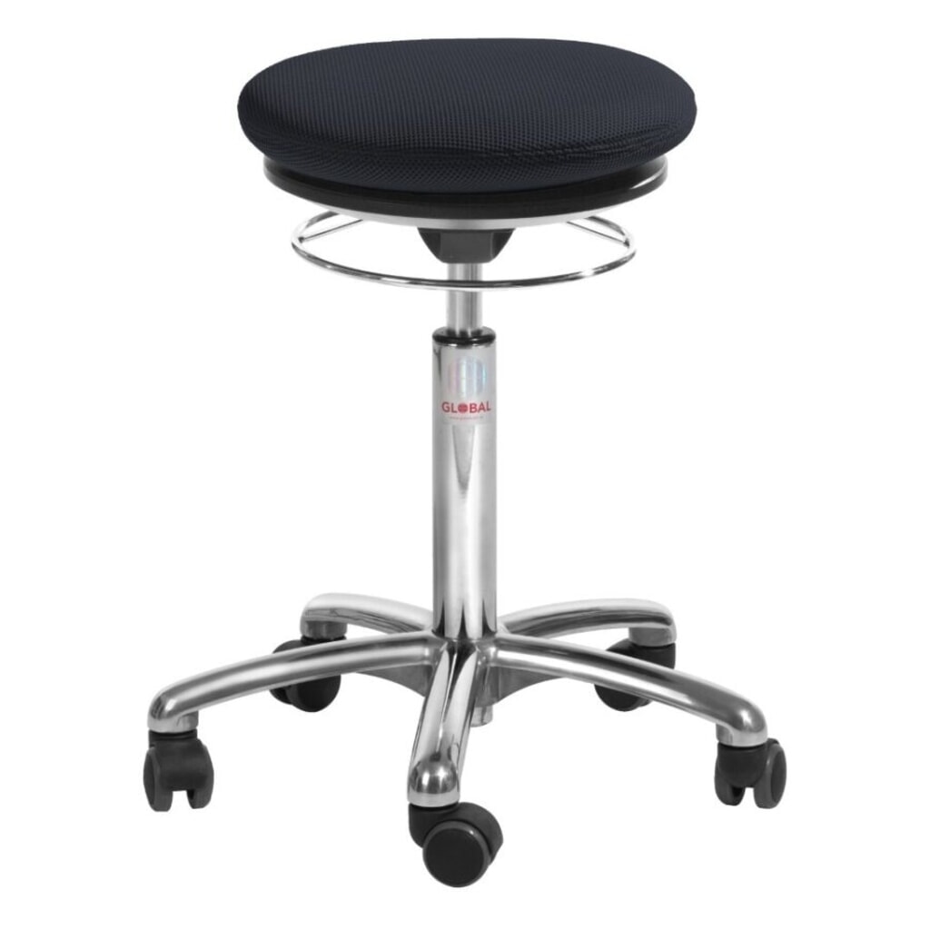 Imagen del producto: Global Stole A/S Taburete Pilates, fieltro 3D, altura de construcción del asiento 540-730 mm, negro