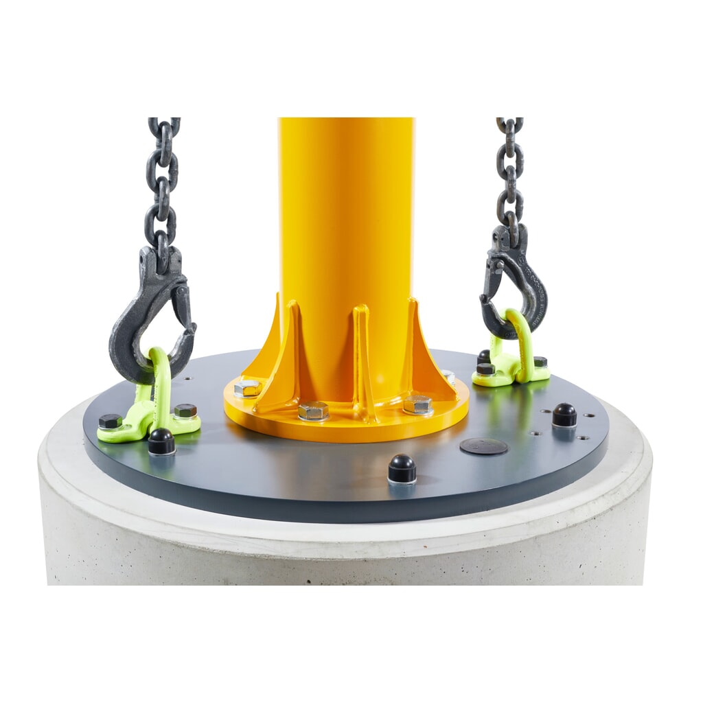 Grúa giratoria VETTER® incl. polipasto de cadena eléctrico LIFTKET, radio de giro 270°, voladizo 1.900 mm, CC 500 kg Número de imagen del producto 6: Grúa giratoria VETTER® incl. polipasto de cadena eléctrico LIFTKET, radio de giro 270°, voladizo 1.900 mm, CC 500 kg